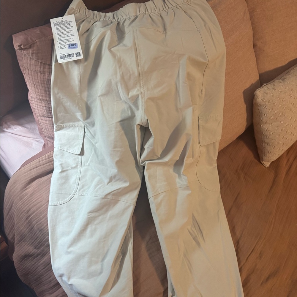 lululemon athletica Ivory Cargo Pants
